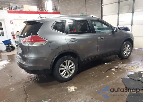 2015 Nissan Rogue Sv from USA, damaged, VIN KNMAT2MVXFP584663
